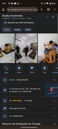 Sublocação de Studio de Pilates