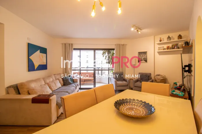 Apartamento 105m² - 3 dorm., 1 suíte, 2 vagas - Campo Belo