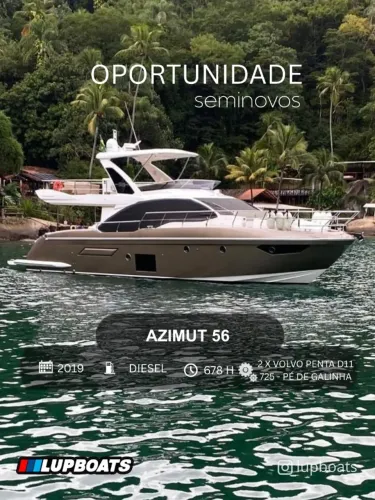 LANCHA AZIMUT 56 - 2019 (INTERMARINE, FERRETTI, SCHAEFER)