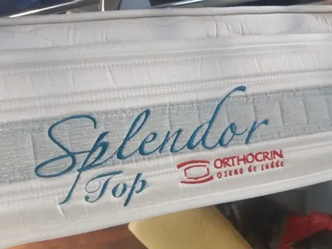 Colchão Casal Orthocrin Splendor Top - Molas Ensacadas e Pillow Top