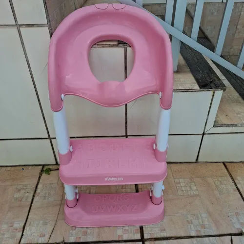 Assento escadinha de vaso sanitário