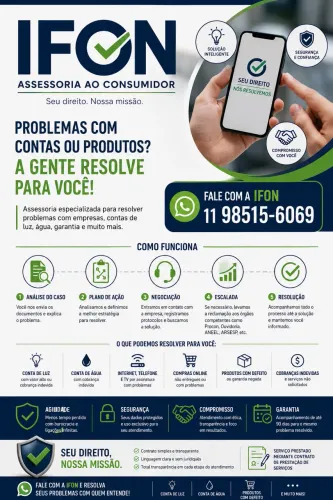 IFON Assessoria ao Consumidor | Resolvemos Sua Burocracia