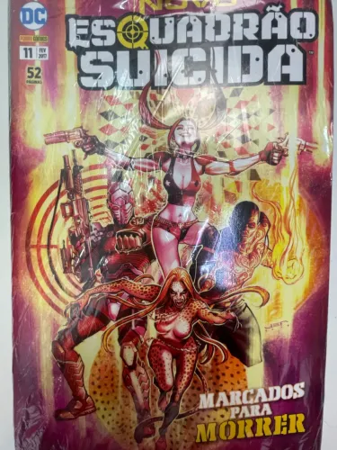 Lote HQs Novo Esquadrão Suicida 1 ao 11 - Panini (Rebirth)