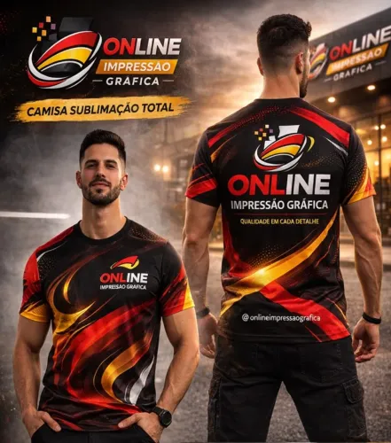 Camisa uniforme para sua empresa personalzada