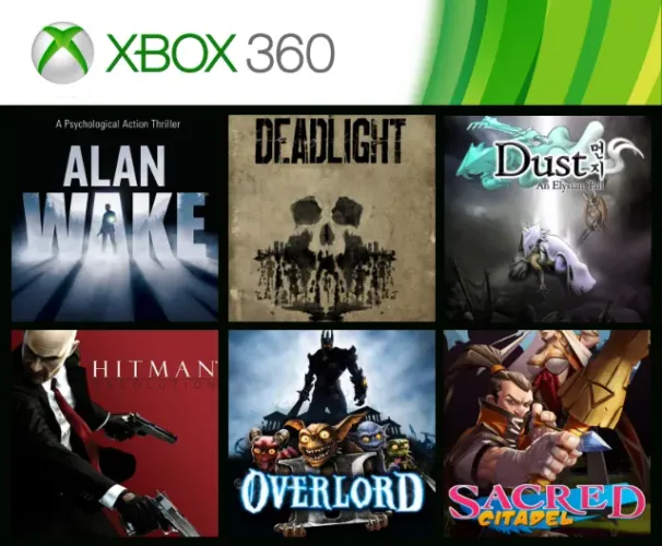 Game - Xbox 360 - Lote 6 Games