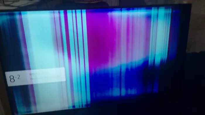 TV LG 50 P Com algumas Listras na Tela