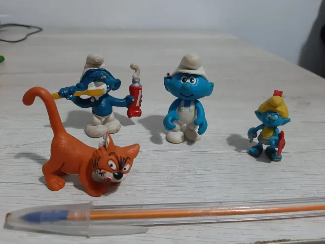 Bonecos coleção lote Smurfs