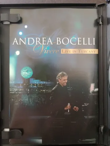 Dvd Andrea Bocelli Vivere live