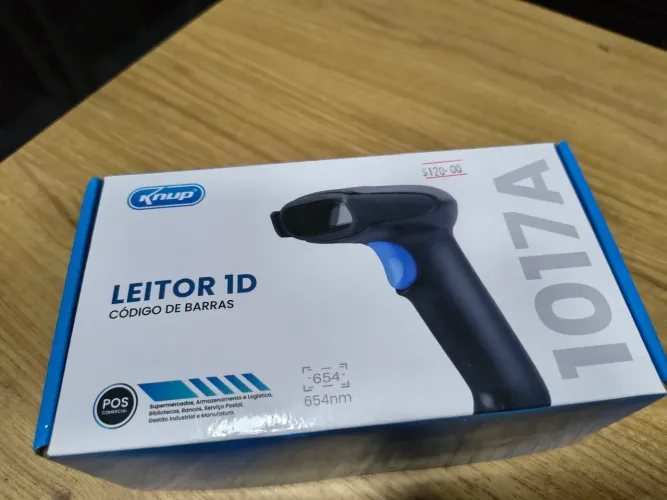 Vendo Leitor de Código de Barras Novo