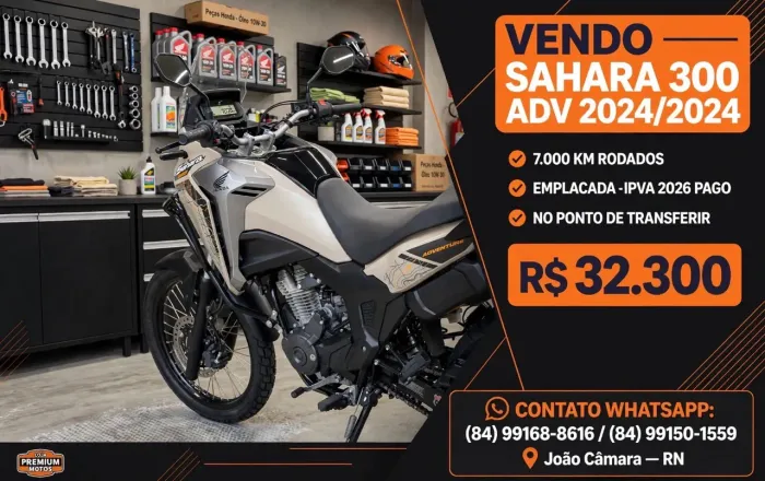 HONDA/XRE 300 SAHARA ADV 2024/2024