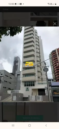 Apartamento com 2 dormitórios para alugar, 90 m² por R$ 3.700,00/mês - Tambaú - João Pesso