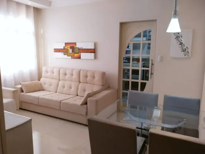 Apartamento para locação com 54m² e 1 dormitório no Campo Grande - Santos/SP