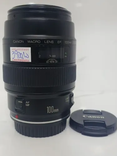 Lente Macro 100mm 2.8 Canon