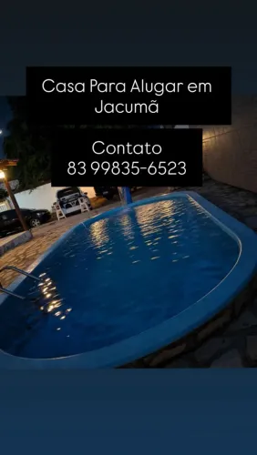 Alugo Casa na Praia de JACUMÃ