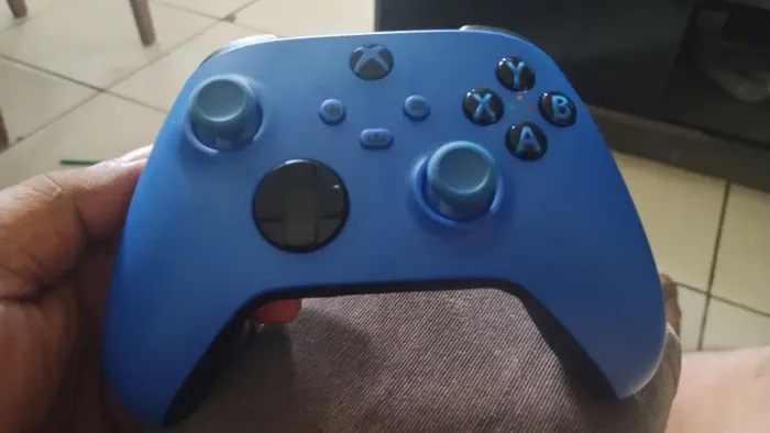 Controle Xbox azul!