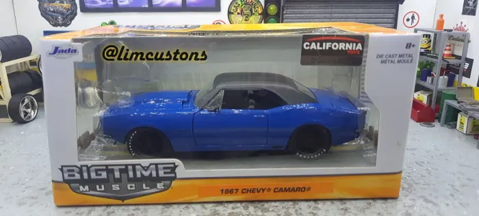Jada toys - Miniatura 1:24 camaro 1967 Bigtime Muscle