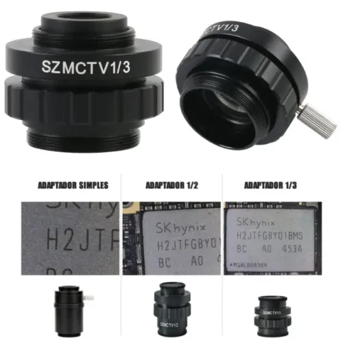 Adaptador Lente Câmera Microscopio Szmctv 1/3 (99995.9905 zap)