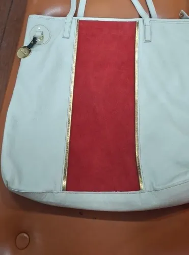 Bolsa de couro, de ombro