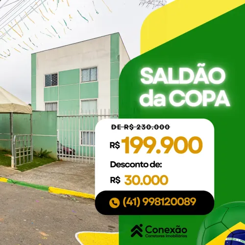 Apartamento para Venda em Colombo, Osasco, 2 dormitórios, 1 banheiro, 1 vaga