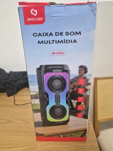 CAIXA DE SOM MULTIMIDIA RGB