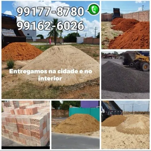 Areia -Barro-Brita-Seixo