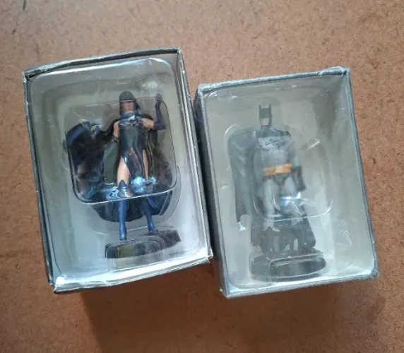 Miniaturas DC Eaglemoss Super-Heróis Metal