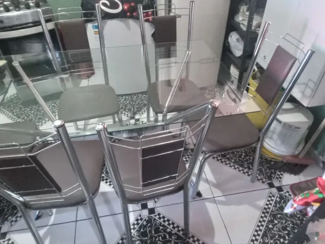Mesa de vidro