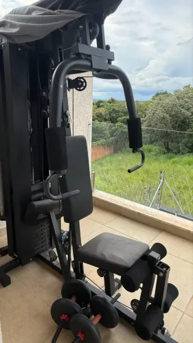 Estação De Musculação Mini Academia completo