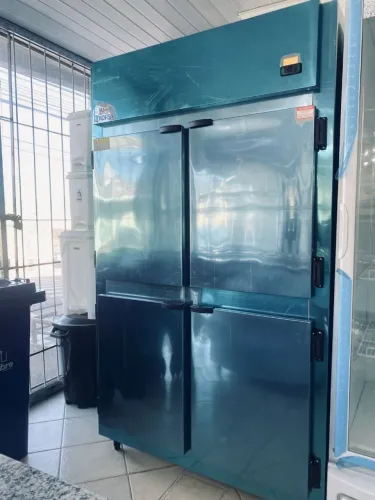 NZ. Mini câmara fria 4 portas inox KOFISA 