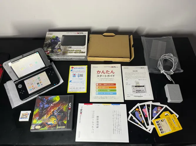 Nintendo 3ds XL edição Monster Hunter P/ COLECIONADOR