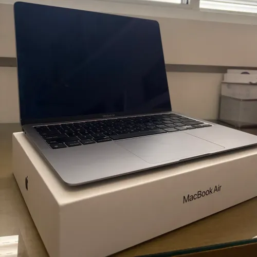 MacBook Air M1 8GB / 256GB Space Gray - Impecável na Caixa