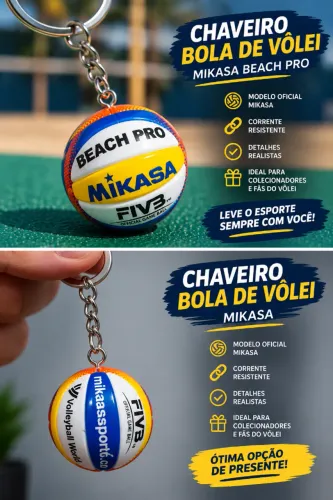 Chaveiro Mikasa Beach Pro