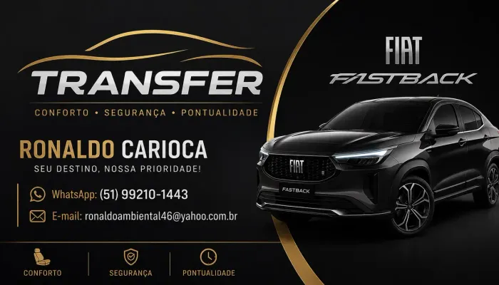 Transfer, Serra Gaúcha com segurança e conforto.