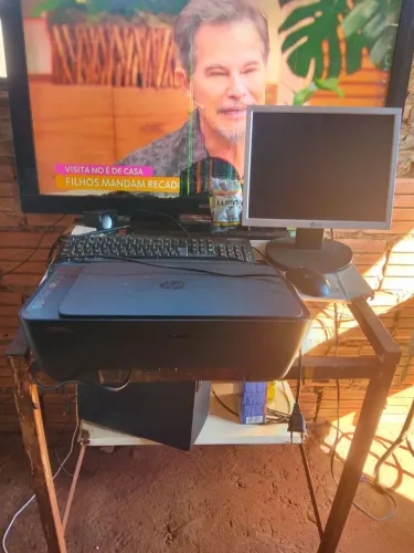 Computador e impressora