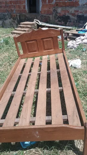 Cama madeira solteiro