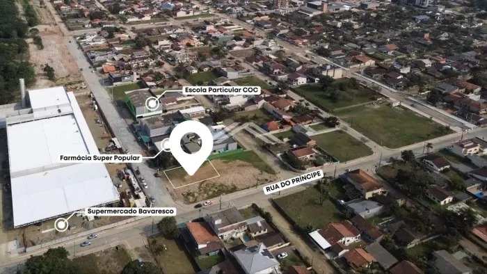 Terreno para locação por R$ 1.450,00, localizado no Residencial Príncipe - Itapoá SC