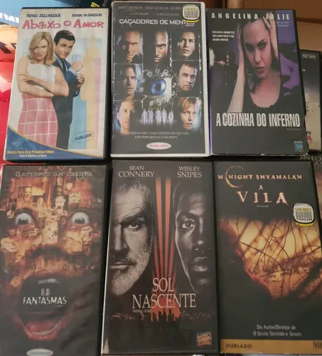 Fitas Vhs Filmes Famosos