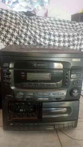 Mini System Philco, modelo PMI-505 (Liga mas não consegui fazer funcionar)