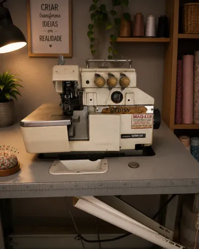 Máquina overlock 