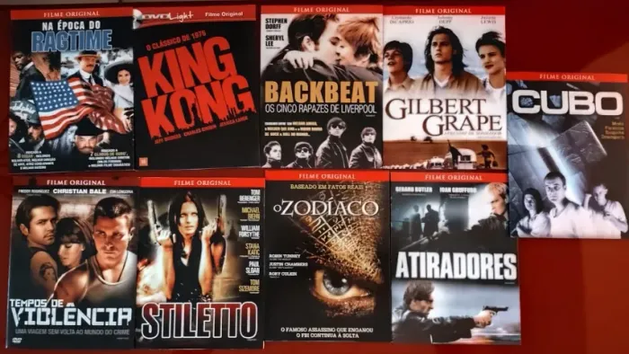 Lote com 54 DVDs - Clássicos, Raros, Cult e Grandes Filmes