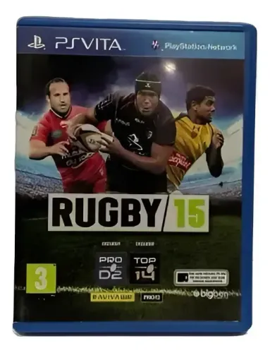 Jogo Psvita Rugby 15 Ps Vita