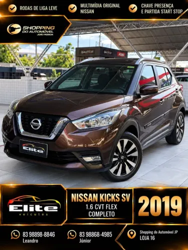 Nissan Kicks SV 1.6 16V Flexstar 5P Aut. 2019