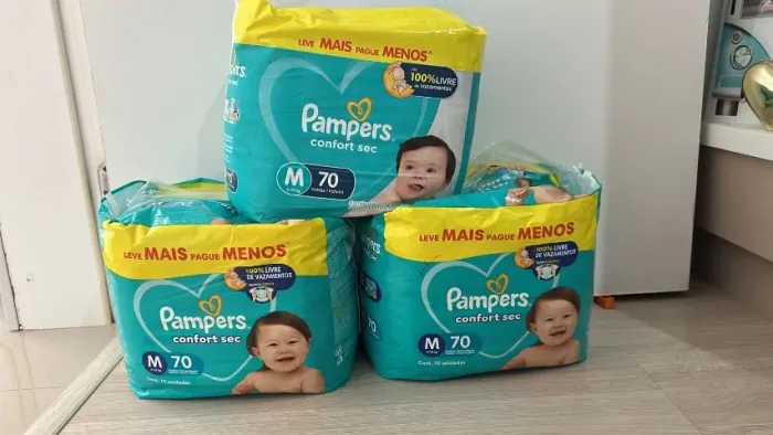 Fralda Pampers - Confort Sec
