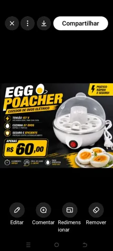 Cozedor de ovos (egg poacher)
