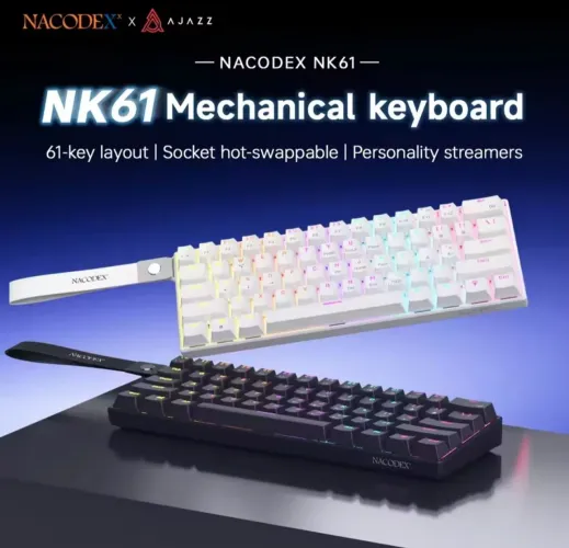Teclado mecanico nacodex ajaxx NK61