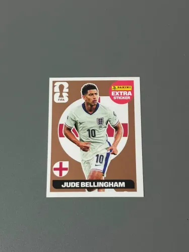 Figurinha Extra Sticker Bellingham Bronze