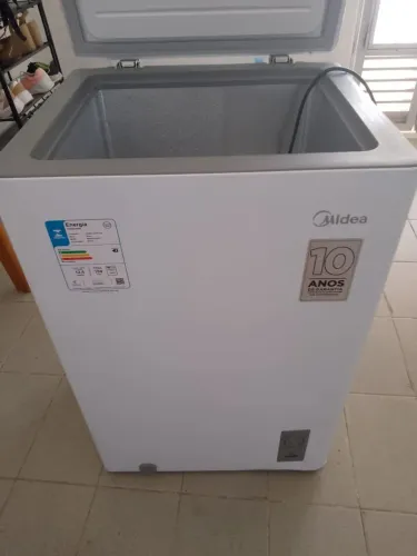 freezer midea 100 litros bivolt