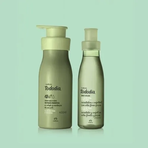 Kit Flor de Pêra e Melissa Natura - Body Splash e Hidratante 