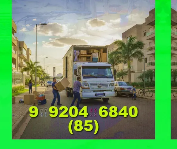 Frete para Aldeota, Centro, Meireles e Praia de Iracema! Faça sua mudança com segurança!