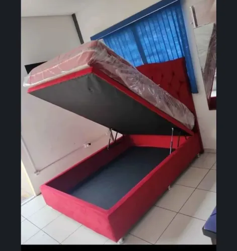 CAMA CASAL COMPLETA NOVA DE FÁBRICA TEMOS EM OUTRAS CORES PAGA NA ENTREGA FRETE GRÁTIS